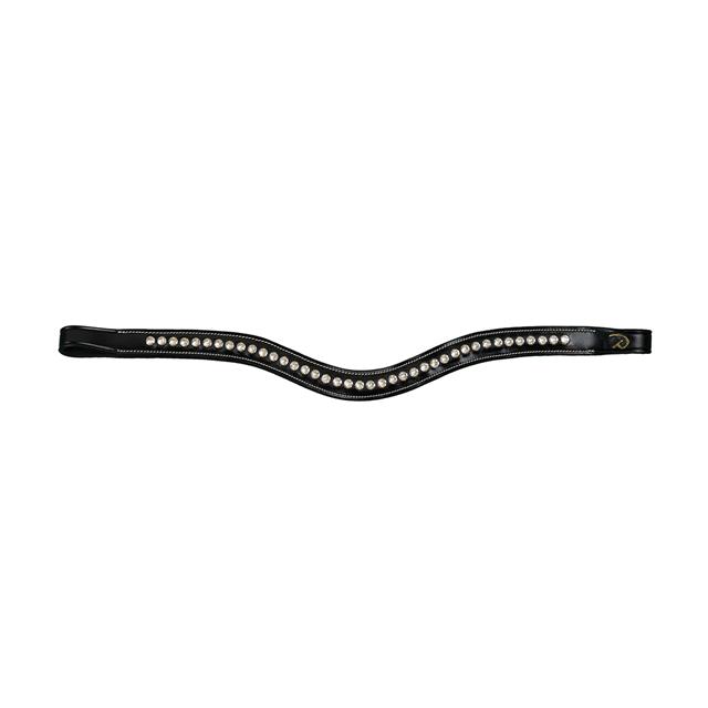 Frontal courbé Swarovski Blanc D Collect  Dy'on Noir